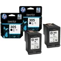 Original Tintenpatrone HP-305 Schwarz Color Black Farbe für Envy Deskjet Auswahl