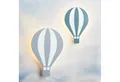 Lights4fun LED Wandleuchte 2er Set Heißluftballon Wandlampen Kinderzimmer