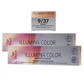 Wella Illumina 2 x 60 ml 9/37 lichtblond gold braun Set