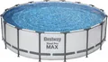 Bestway Pool Komplett Set Steel Pro Max Frame Ø 488 x 122 cm