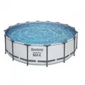 Schwimmbad Außerhalb Terra Bestway 5612Z Steel Pro Max Rotunde 488x122cm