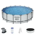 Bestway Swimming Pool ?488x122cm Frame Pool Steel Pro MAX Schwimmbad Modell 2022