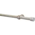 Gardinia  Gardinenstangen-Set Shorty Ø 2,5 cm Eiche Castell Gekälkt 240 cm FSC®