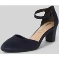 Tamaris Pumps mit Blockabsatz in Dunkelblau, Größe 41