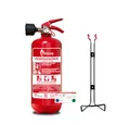 FireLoq® 2L Fettbrandlöscher ABF 8A | 70B | 40F mit Prüfnachweis, Wandhalter und Manometer