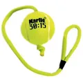 Karlie Tierball Hundespielzeug Tennisball mit Seil gelb Ø 8 cm