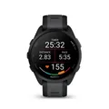 Garmin Forerunner 165 Schwarz Sportuhr mit Band Silikon Slate Gray