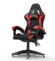 Gywowken Gaming-Stuhl Gaming Stuhl Ergonomisch - Gamer Stühle mit Lendenkissen, Gaming Chair Höhenverstellbar - 90-135° Rückenlehne