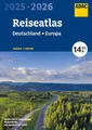 ADAC Reiseatlas 2025/2026 Deutschland 1:200.000, Europa 1:4,5 Mio.: Straßenatlas und Autoatlas (ADAC Atlas)
