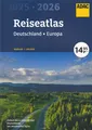 ADAC Reise Atlas 2025 / 2026 Deutschland 1:200000 (+ Europa) Straßenatlas Karte