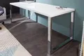 riess-ambiente Schreibtisch WHITE DESK 160cm weiß / silber, Arbeitszimmer · Hochglanz · Modern Design · Metall · Home Office