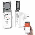 2er-Set WLAN-Outdoor-Steckdosen, App, Sprachsteuerung, 16 A, IP44