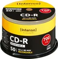 Speichermedien Intenso CD-R 700 MB printable inkjet, 50er