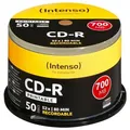 Intenso 1801125 CD-Rohling CD-R 700 MB 52x 50 Stück(e)
