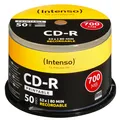 Intenso CD-Rohlinge 700MB, 50er Spindel 80Minuten bedruckbare CDs NEU
