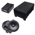Soundsystem für Ford Transit Custom (7G) DSP-Verstärker+Lautsprecher+Subwoofer