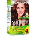 ✅ Garnier Nutrisse Creme 53 Samtbraun Haarfarbe Pflege 100% Grauabdeckung ✅