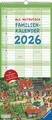 Ali Mitgutsch Familienkalender 2026- Wandkalender - Familienplaner mit 5...