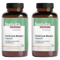 Genius Feelvita Nutrition Fat & Carb Blocker Kapseln 4-Monatsvorrat (240 Kapseln)