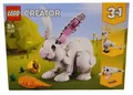 LEGO Creator Set 31133 Weißer Hase 3in1 baubar als Hase oder Papagei oder Robbe