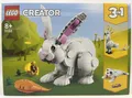 LEGO® Creator 31133 Weißer Hase 3 in 1 Kakadu Robbe | 258 Teile | Ab 8 Jahren