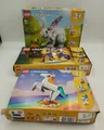 LEGO Creator Set Tiere Einhorn 31140 Eule 31125 Hase 81133-Neu OVP  2. Wahl #