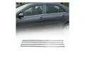 OMAC Zierleisten-Aufkleber Fensterleisten für Toyota Corolla 2006-2013 Limousine Edelstahl 4tlg, (4tlg), Langlebig,Einfache Reinigung,Einfache Installation,Rostbeständig