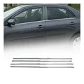 Fensterleisten Zierleisten für Toyota Corolla 2007-13 Stufenheck Edelstahl 4tlg