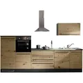 P & B Küchenleerblock, Eiche Artisan, Holzwerkstoff, 3 Schublade(n) Schubladen, seitenverkehrt montierbar, nur wie online abgebildet bestellbar, Küchen, Küchenzeilen & Küchenblöcke, Küchenzeilen ohne Geräte