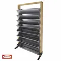 BELLISSA Hochbeet "INALTO L8", BxHxL: 32 x 180 x 100 cm, verzinkter Stahl - silberfarben