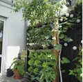 Hochbeet Vertikalbeet bellissa Inalto L8 100 x 32 x 180 cm silber