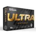 Wilson Ultra Distance 15 Golfbälle Weiss