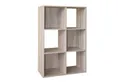 HTI-Line Bücherregal Regal Thekla 6090, Stück 1-tlg., Standregal Bücherregal Raumteiler 6 Regalfächer