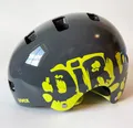 uvex Kid 3 Kinder Fahrradhelm Gr. 55-58 cm - Dirtbike Grey-Lime