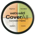 Concealer Palette Wet n Wild CoverAll, leicht, makelloses Finish, 6 Farben