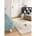 benuta Kinderteppich Momo, rechteckig, Höhe: 11 mm, Kunstfaser, Berber, Ethno-Style, Wohnzimmer weiß 120 cm x 180 cm x 11 mm