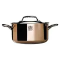 De Buyer Prima Matera Bratentopf Kupfer/Edels. 16 cm induktion - Kupfer/Silber
