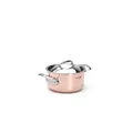 de Buyer - Kochtopf aus Kupfer mit Deckel PRIMA MATERA - 16 cm - 6242.16, Kupferbraun