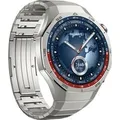 Watch GT5 PRO 46mm (Vili-B29M), Smartwatch grau, Gehäuse aus Titan und Keramik, graues Titanarmband