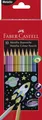 FABER-CASTELL 201583 Buntstift - 10 Farben metallic