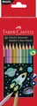 FABER CASTELL BUNTSTIFTE METALLIC 10 STÜCK IM KARTONETUI NEU OVP