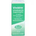 VIVIDRIN antiallergische Augentropfen 10 ml PZN03561555