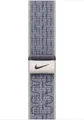 Apple Watch 46mm grau und blau durchziehbares Nike Sport Armband