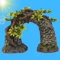 Aquarium Deko 🐠 STEINBOGEN HÖHLE 🐠Dekoration Wurzel Terrarium Zubehör