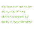 Inter-Tech 48.3cm IPC 4U-4460TFT 4HE SERVER Touchpanel 8,9" 88887317 (4260455646