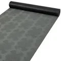 ANRO Läufer Flur Teppich Läufer Küchenteppich Küchenläufer Velours rutschfest waschbar für Küche, Flur, Schlafzimmer Deko Velora 50x120 cm Anthrazit