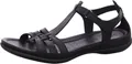 Ecco Flash T-Bar Sandale Schwarz