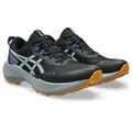 Asics GEL-VENTURE 11 Trailrunningschuh mit profiliertem Gummi-Laufsohlenprofil, mit AMPLIFOAM PLUS Dämpfung schwarz 45 EU