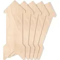 Creative Deco Hängedekoration 5x Holzzeiger Wegweiser Pfeil Anhänger, Blanko Holzschild zum Aufhängen, Holz Türschild Schild 30 cm x 11 cm