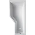 OTTOFOND Badewanne "Cello", BxHxL: 80 x 45 x 160 cm, asymetrisch - weiss